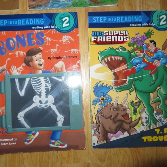 Step into Reading Level 1 & 2 (Lot of 5) - Picture 2 of 4